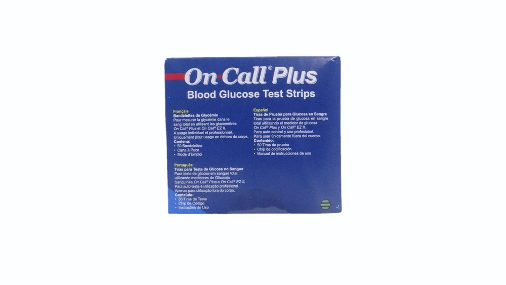 On Call Plus 50+50 Glucometer Strips