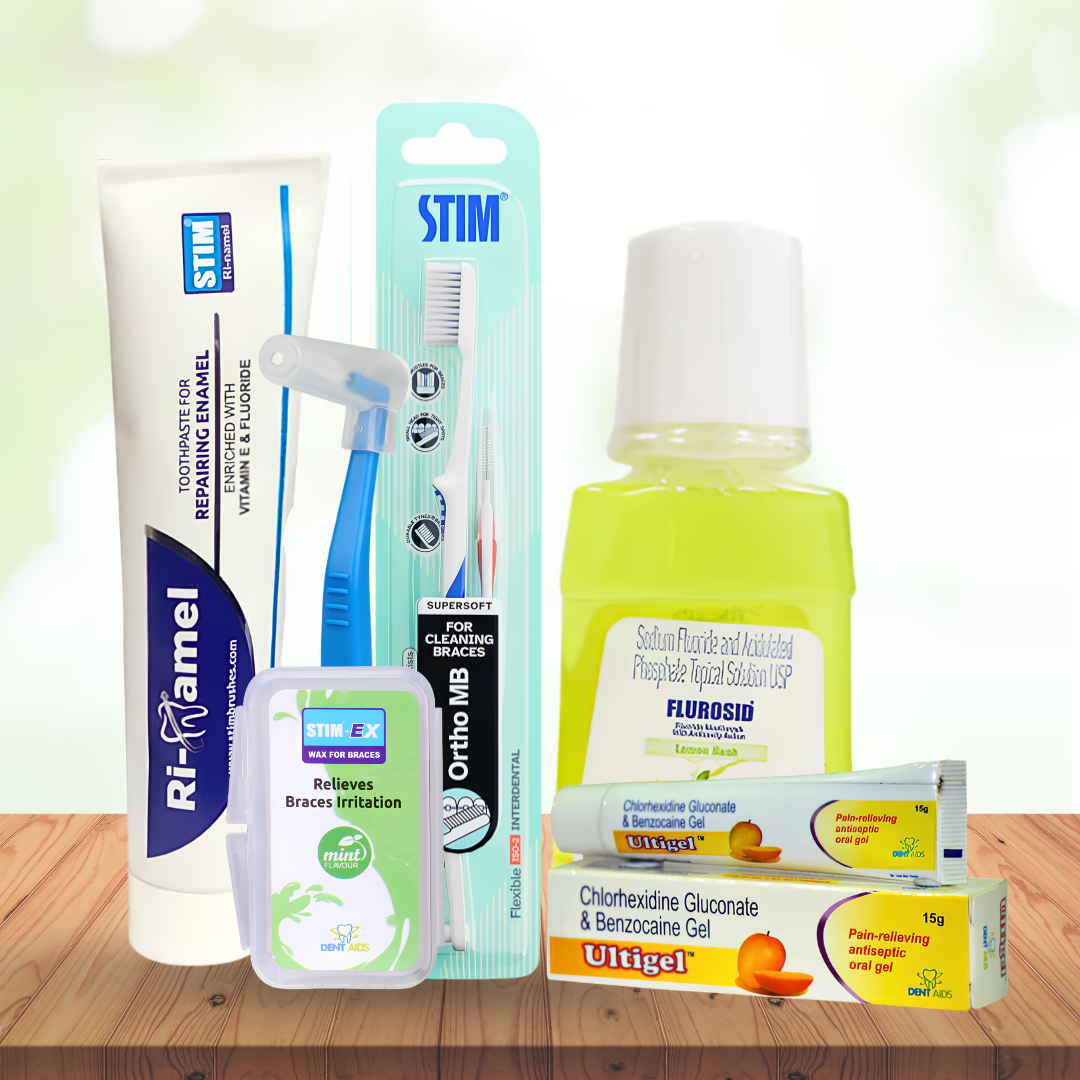 STIM Ortho Kit – Complete Oral Care Kit for Orthodontic Patients