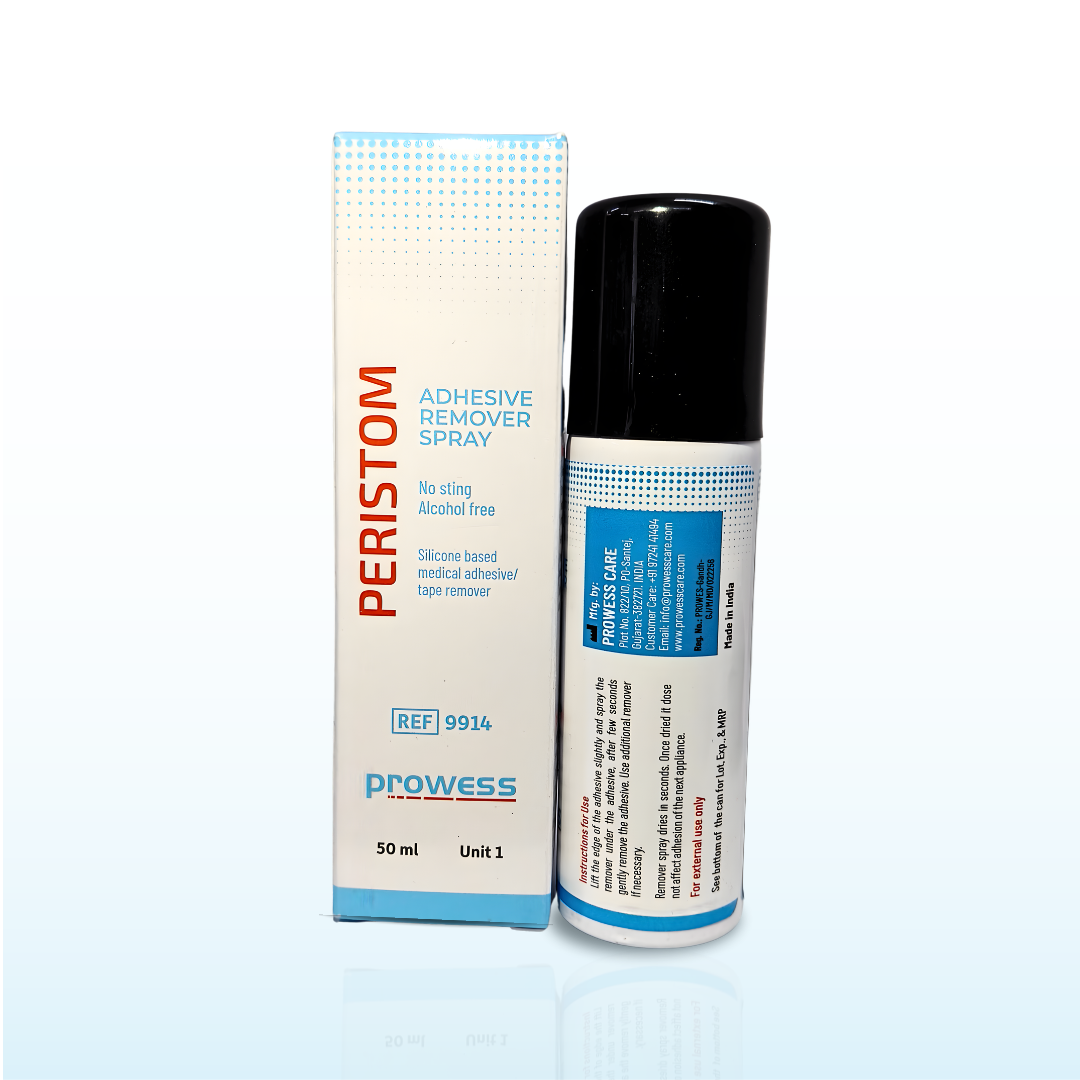 Prowess Adhesive Remover Spray 50ml – Silicone Based Medical Tape Remover 9914