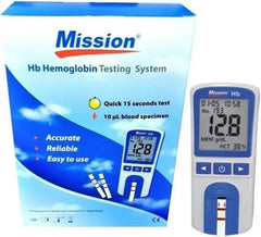 Mission Hb Meter | Hemoglobin Meter for HB Testing