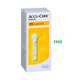 Accu-Chek Active Blood Glucose Kit With 10 Lancets, 10 Strips, Lancing Device