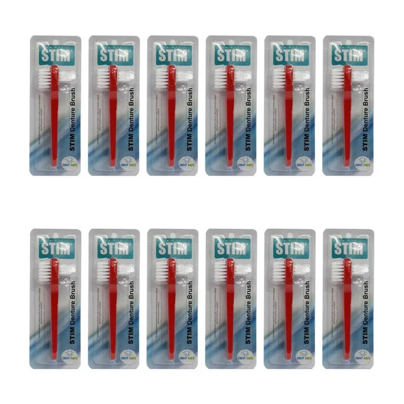 Stim Denture Brush ( Pack of 12 )