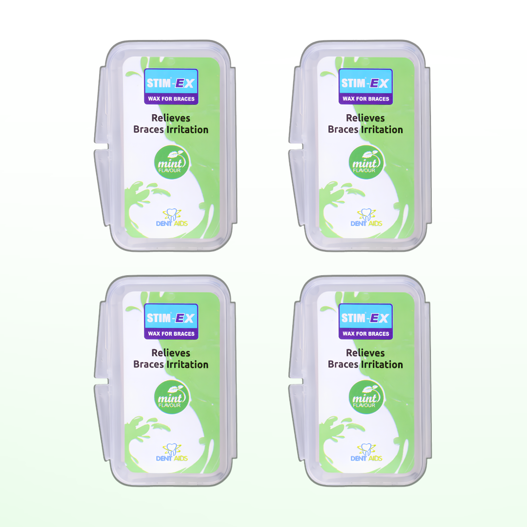 STIM-EX Wax for Braces – Mint Flavour | Relieves Braces Irritation