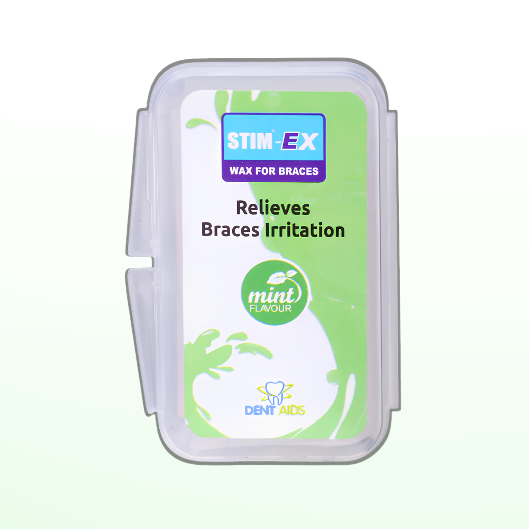 STIM-EX Wax for Braces – Mint Flavour | Relieves Braces Irritation