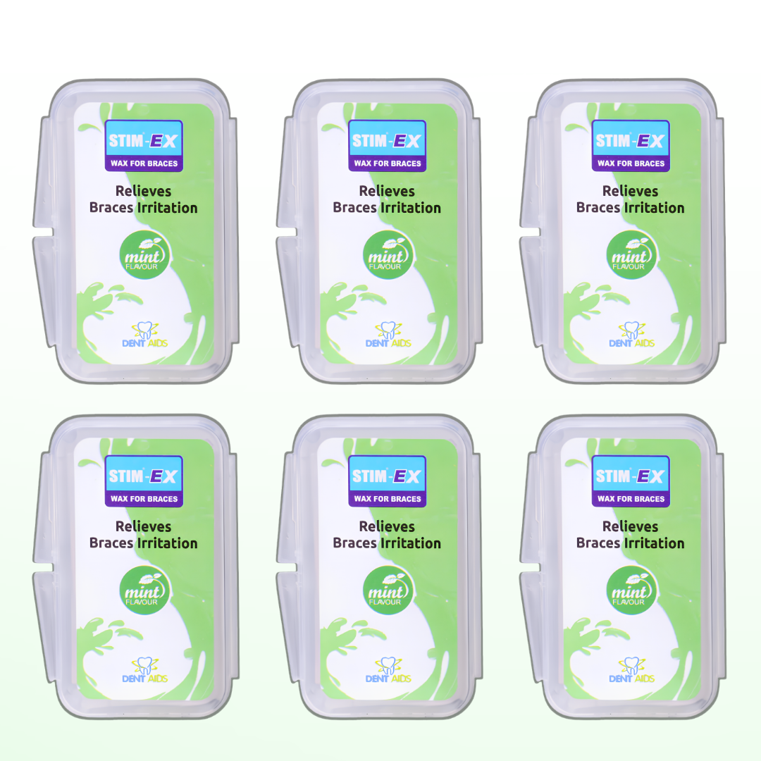 STIM-EX Wax for Braces – Mint Flavour | Relieves Braces Irritation