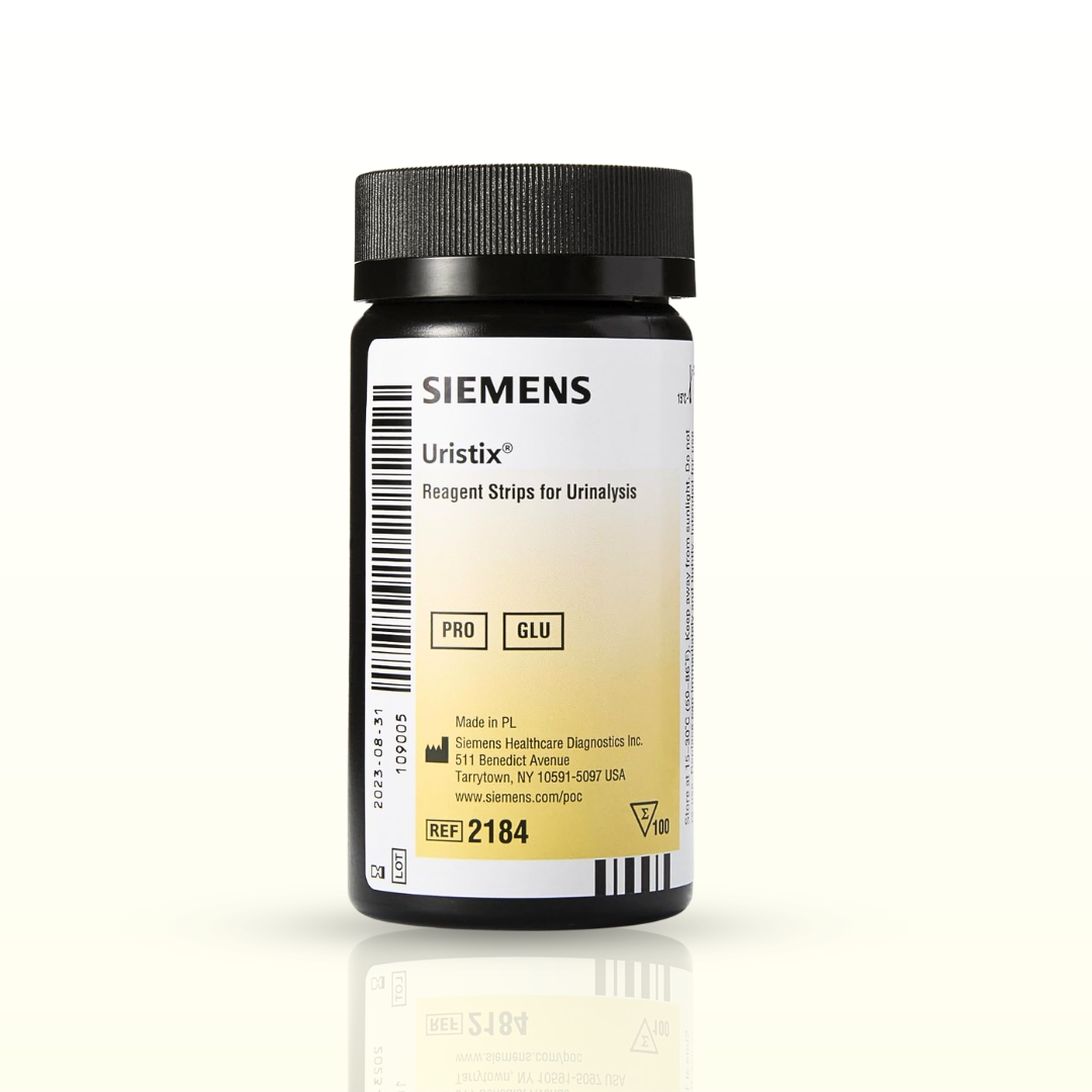 Uristix Siemens [ Protein, Glucose ] 100 Urinalysis Strips