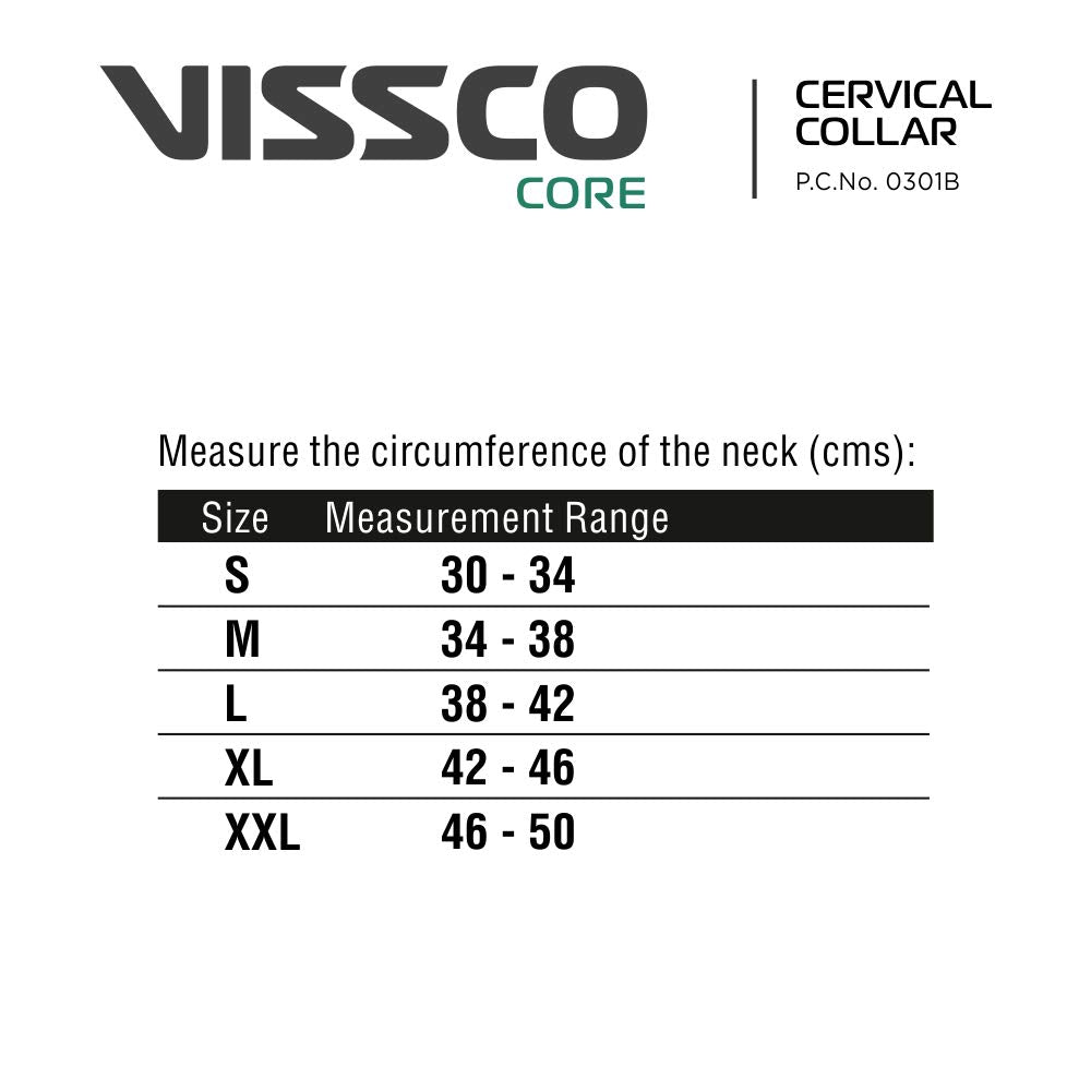 Vissco Cervical Collar with Chin Support Regular (0301)