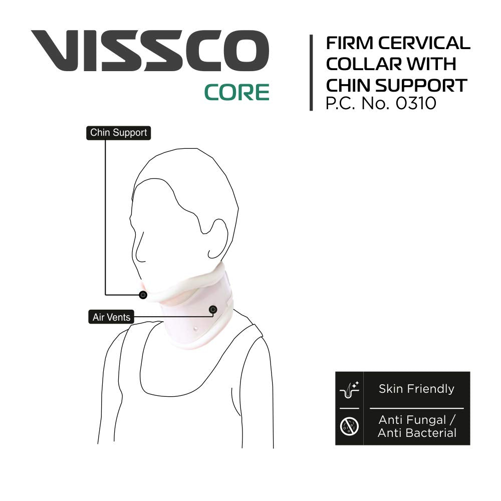 Vissco Cervical Collar with Chin Support PC 0310