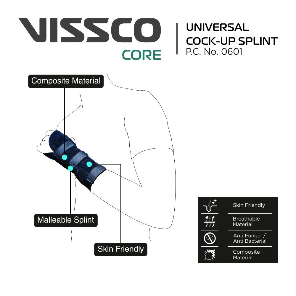 Vissco Cock-Up Splint - Universal (Right or Left) PC0601
