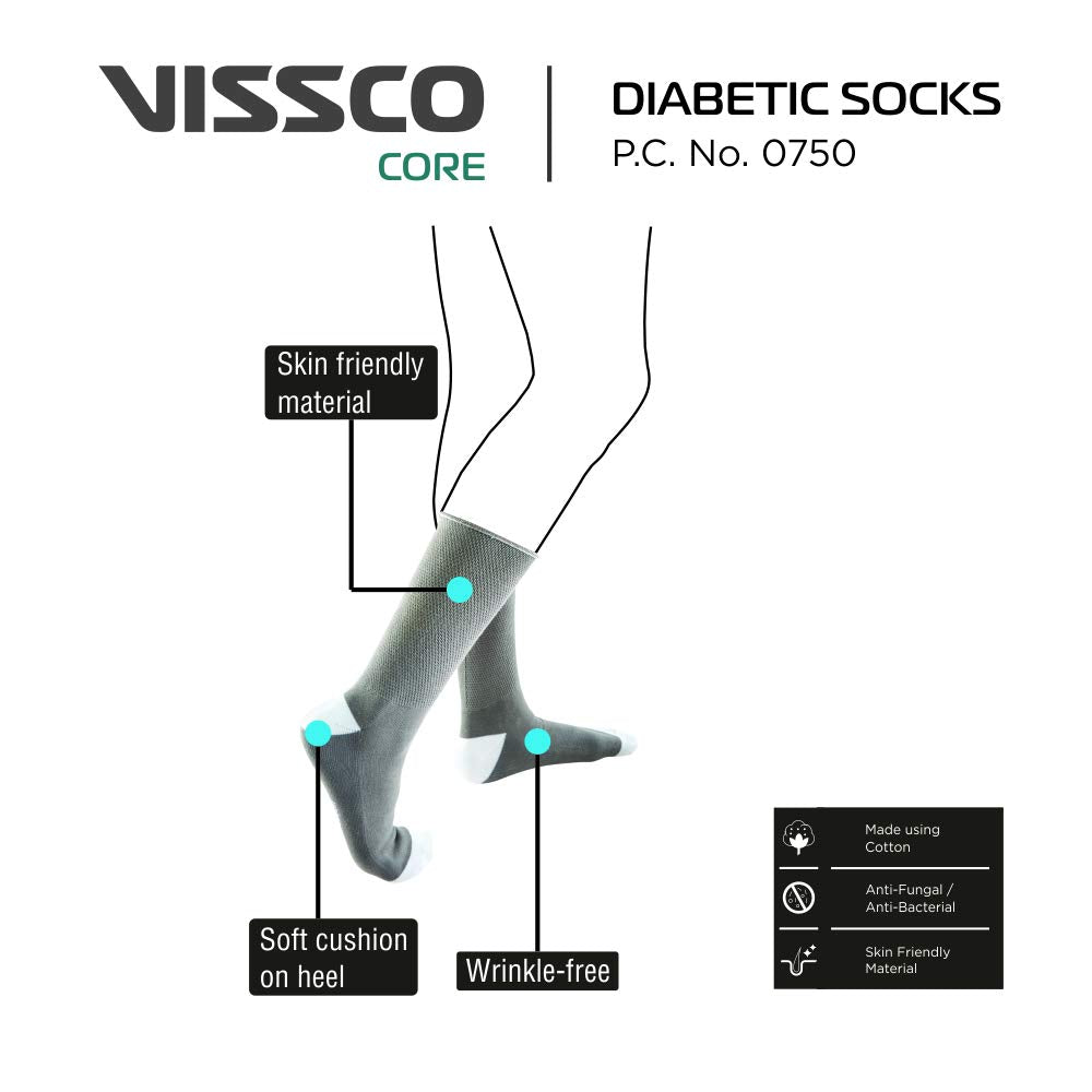 Vissco Core Diabetic Socks - Universal PC-0750