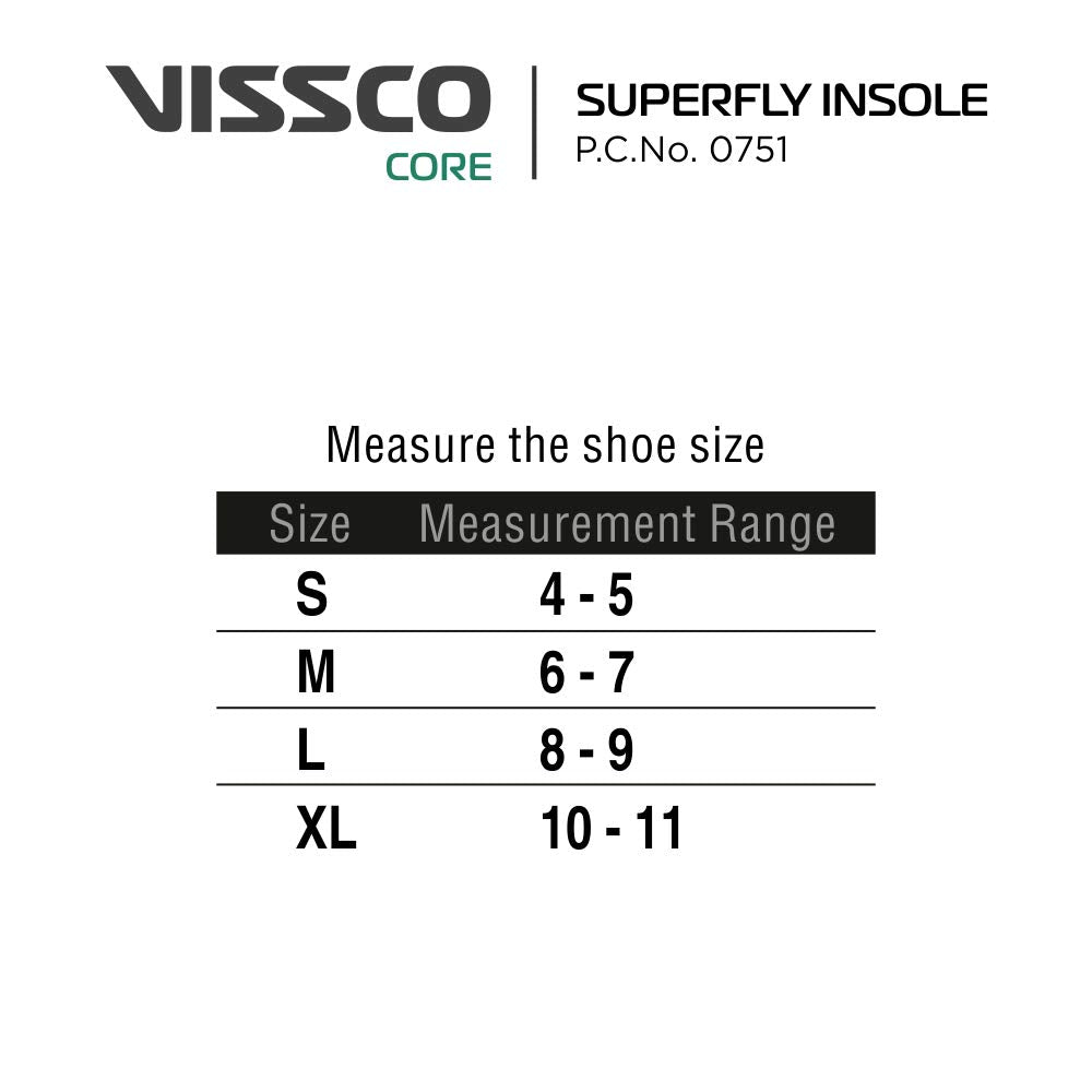 Vissco Superfly insole PC-0751