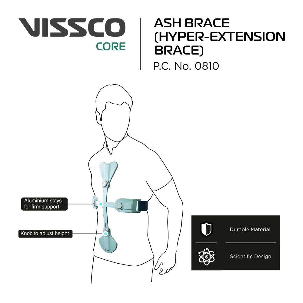 Vissco Hyper-Extension Ash Brace PC0810