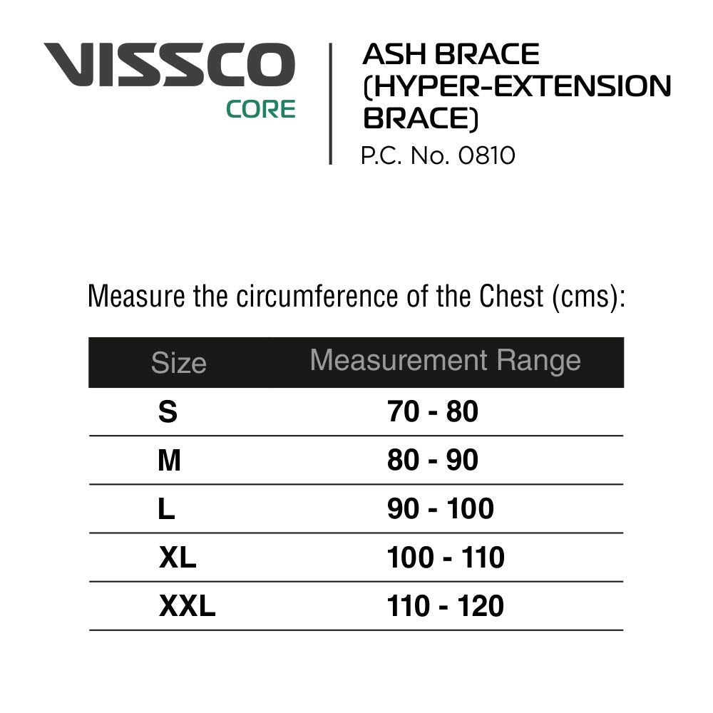 Vissco Hyper-Extension Ash Brace PC0810