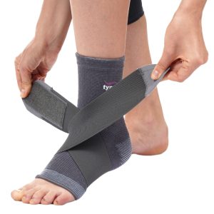 ANKLE BINDER, GREY, 1 UNIT