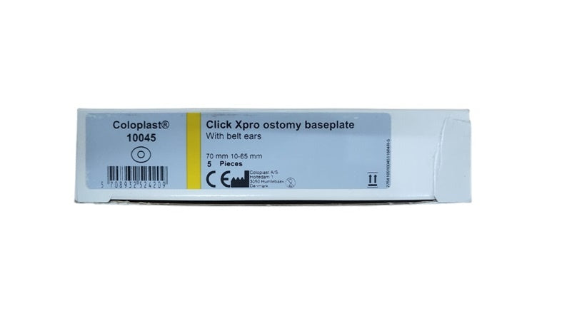 Coloplast Click Xpro Ostomy Baseplate 70mm (10-65mm) 10045