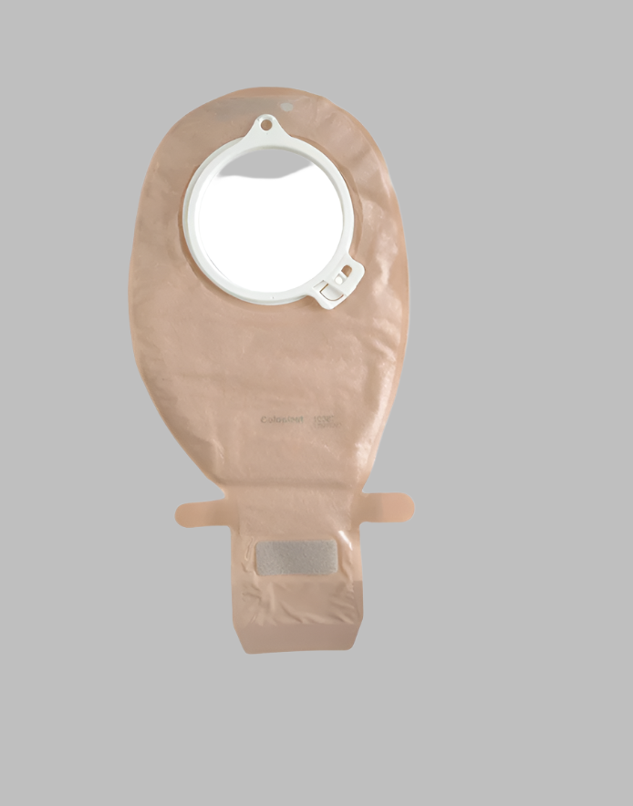 Coloplast 2-Piece Open Transparent Maxi 70mm Bag 10387