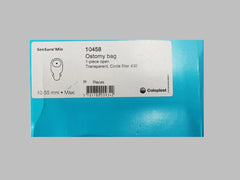 Coloplast Sensura Mio 1-Piece Open Transparent Ostomy Bag 10-55mm 10458