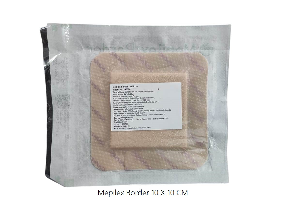 Mepilex Border Dressing with Safetac Technology