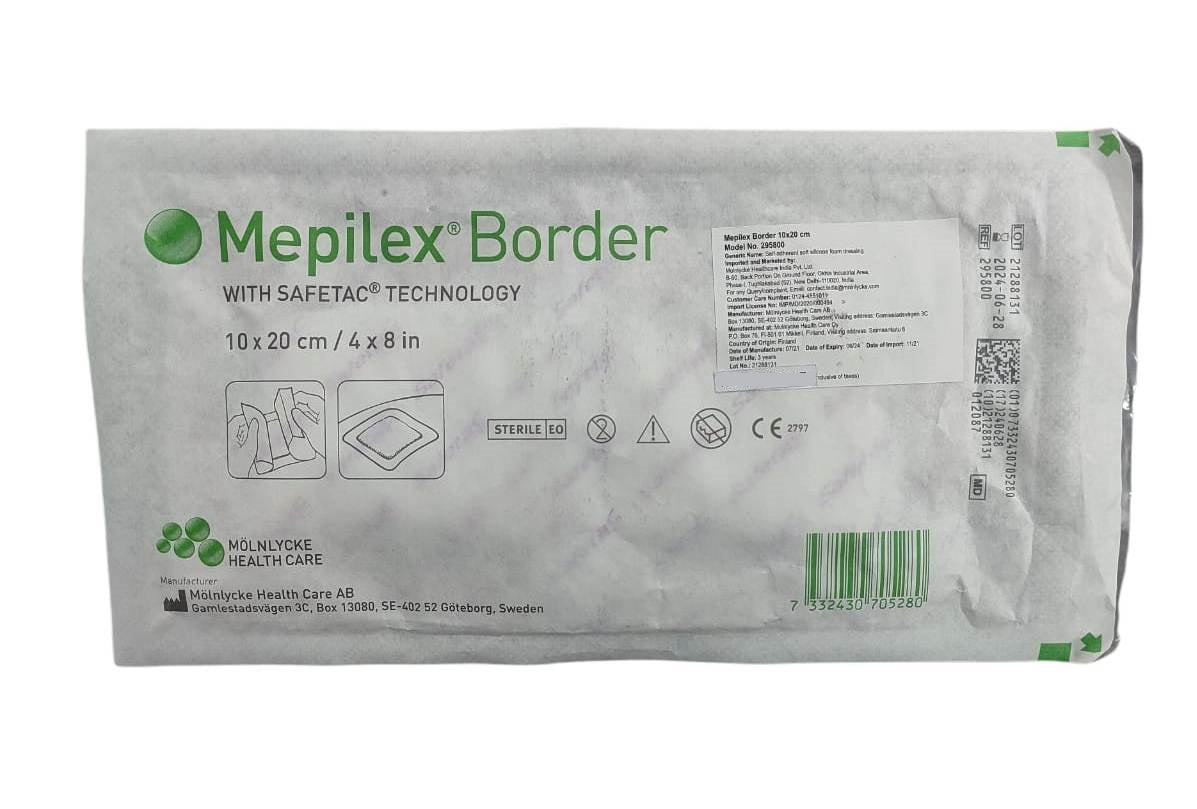 Mepilex Border Dressing with Safetac Technology