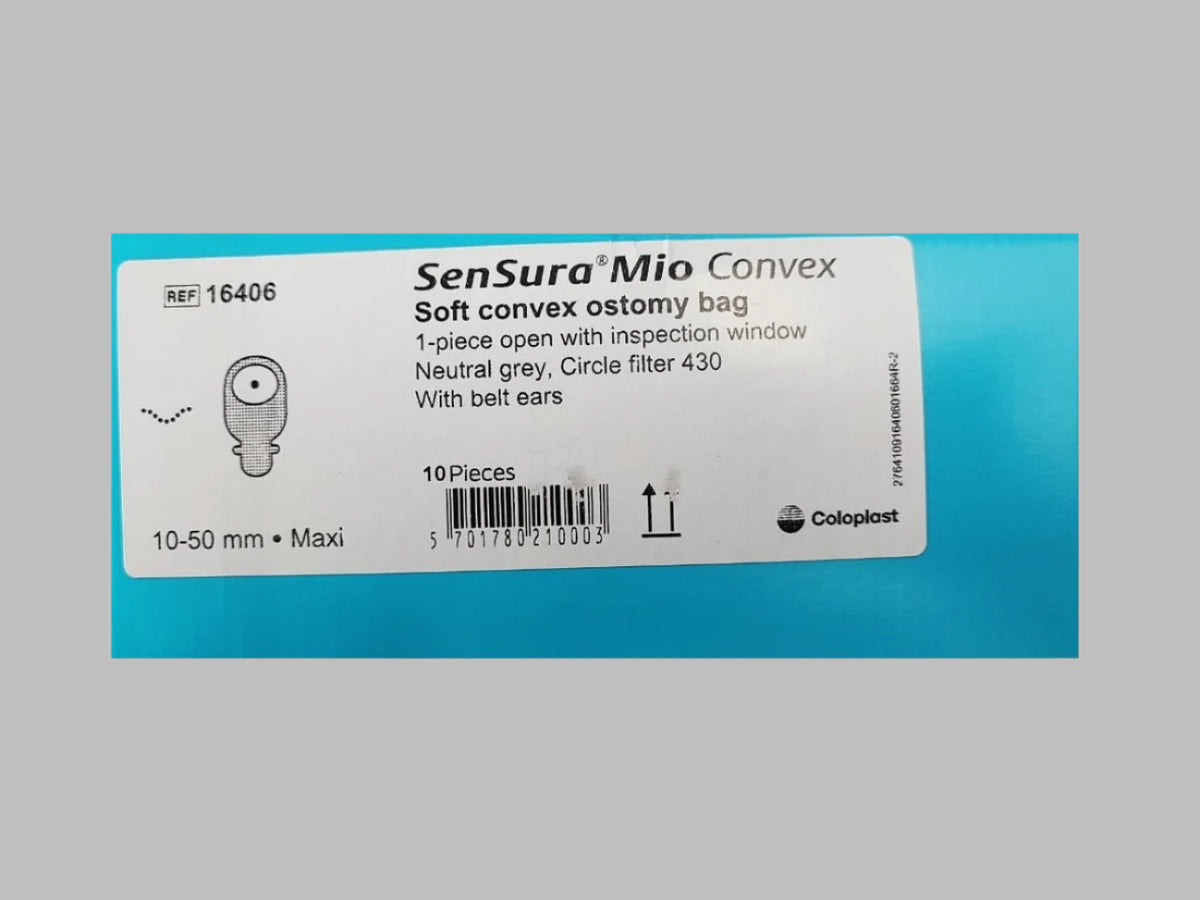 Coloplast Sensura Mio Soft Convex 1-Piece Open with Inspection window
