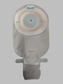 Coloplast Sensura Mio Soft Convex 1-Piece Open with inspection window Neutral Grey Ostomy Bag 10-50mm 16406