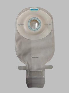 Coloplast Sensura Mio Light Convex 1-Piece Open with inspection window Neutral Grey Ostomy Bag 31-43mm 16427