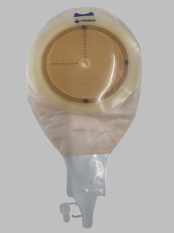 Coloplast Sensura Post-Op Ostomy Bag 1-Piece Open with Inspection Window 100mm (10-115mm) 19021