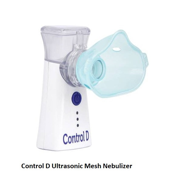 Control D Ultrasonic Mesh Nebulizer (Portable Nebulizer)