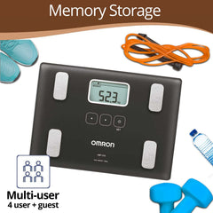 Digital Full Body Composition Monitor With 4 User HBF-212 Omron