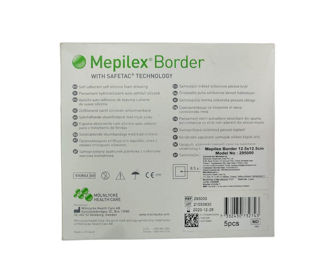 Mepilex Border Dressing with Safetac Technology