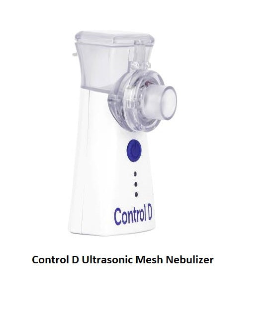 Control D Ultrasonic Mesh Nebulizer (Portable Nebulizer)