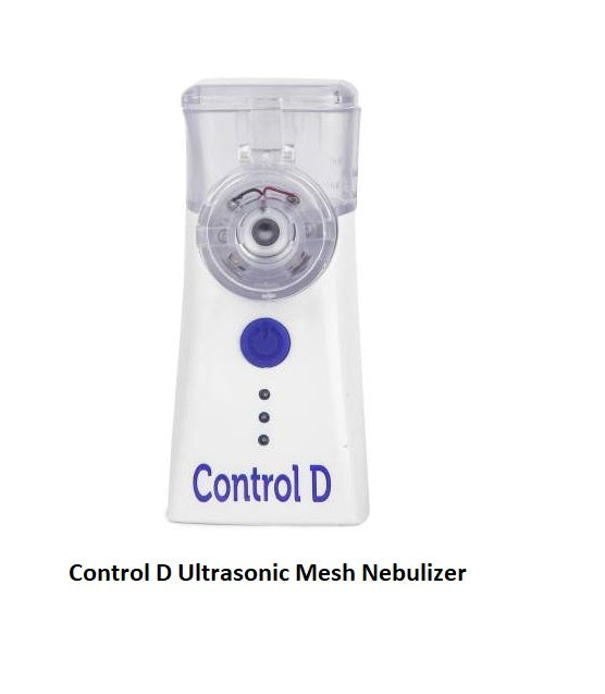 Control D Ultrasonic Mesh Nebulizer (Portable Nebulizer)