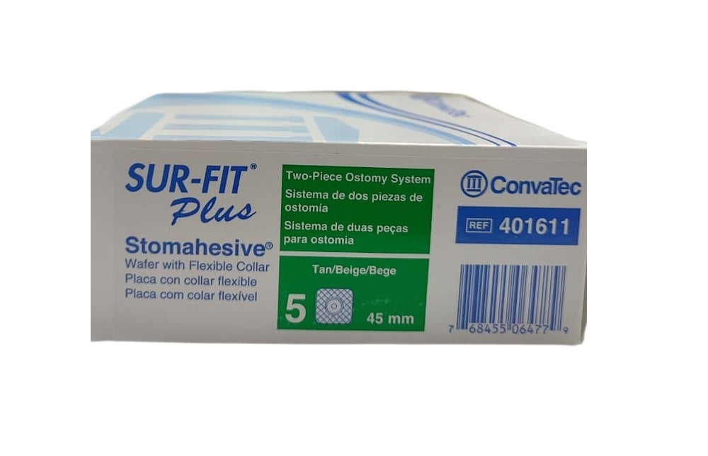 ConvaTec Sur-Fit Plus Stomahesive 45mm Plate 401611