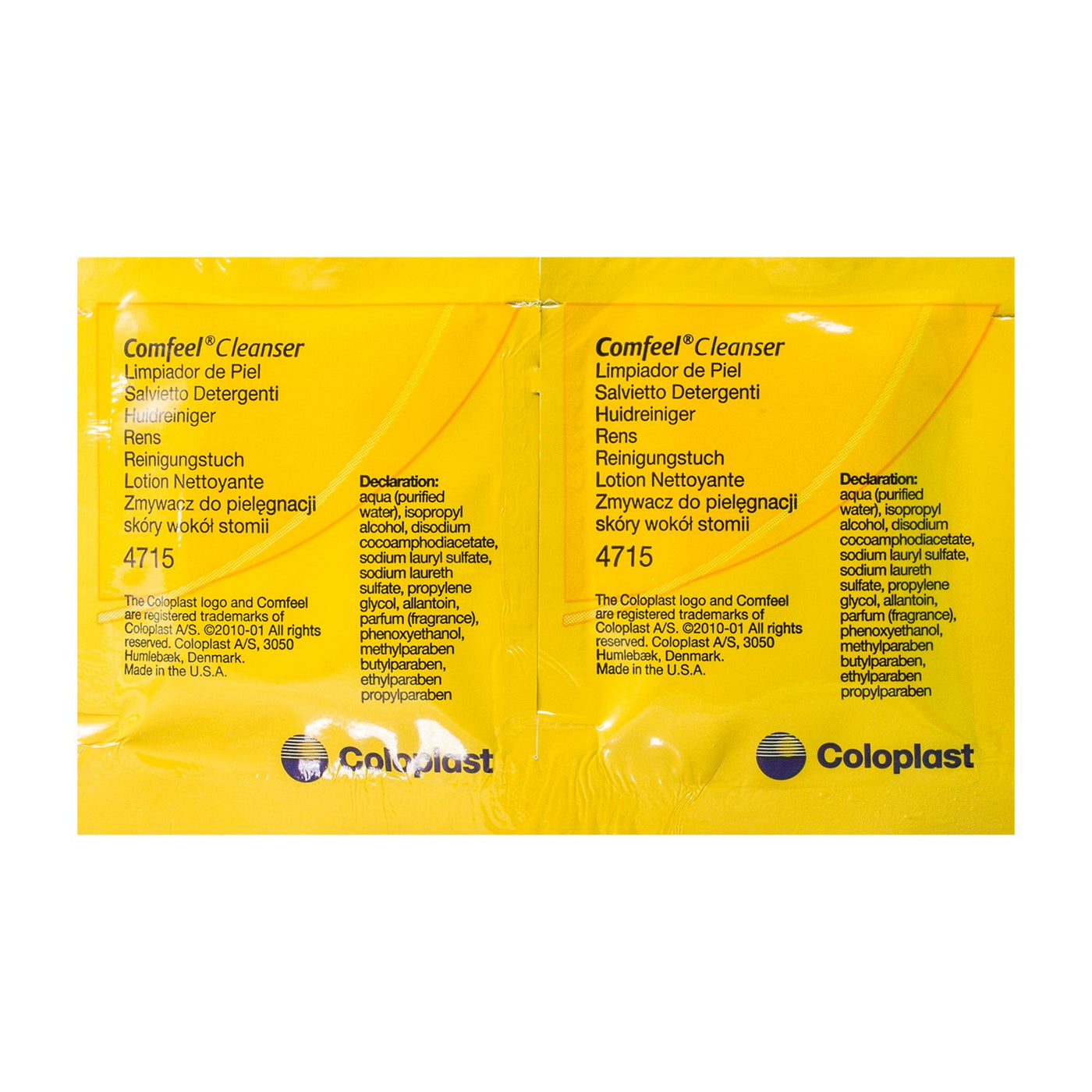Coloplast 4715 Comfeel Cleanser Wipes (3 Pcs X 10 Pack)