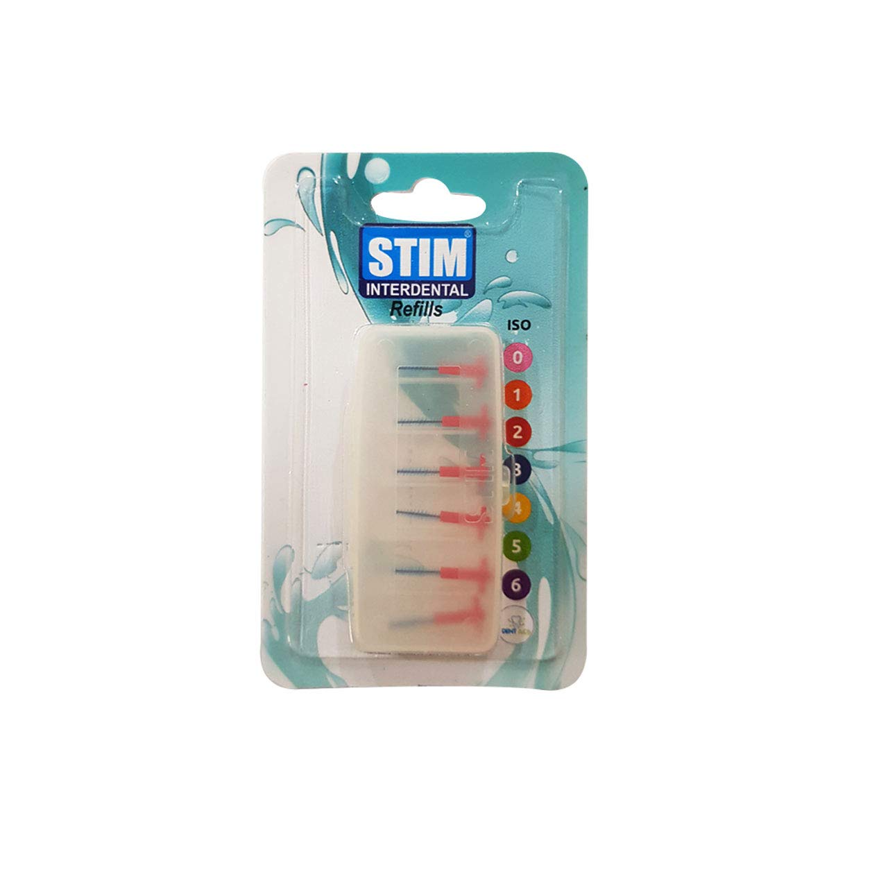 Stim Interdental Refill ISO-2 Extra Fine (Red) (Pack Of 6)