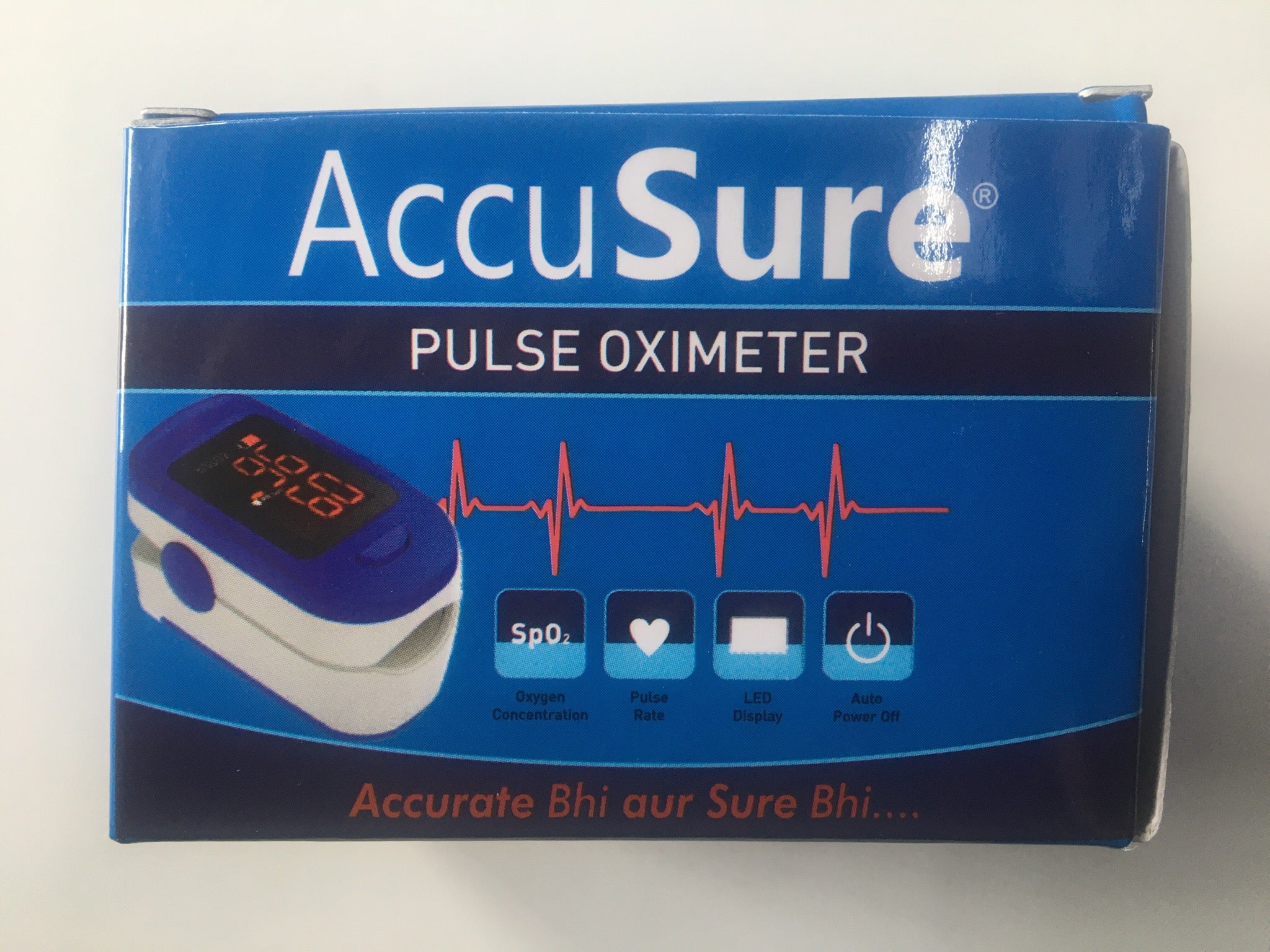 Pulse Oximeter (Finger Tip) Accusure FS10 C