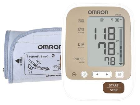 Omron Digital BP Monitor JPN-600 with BP Level Indicator, Storage bag and 90 Memory