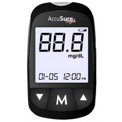 Accusure Simple Glucometer + 25 Test Strips
