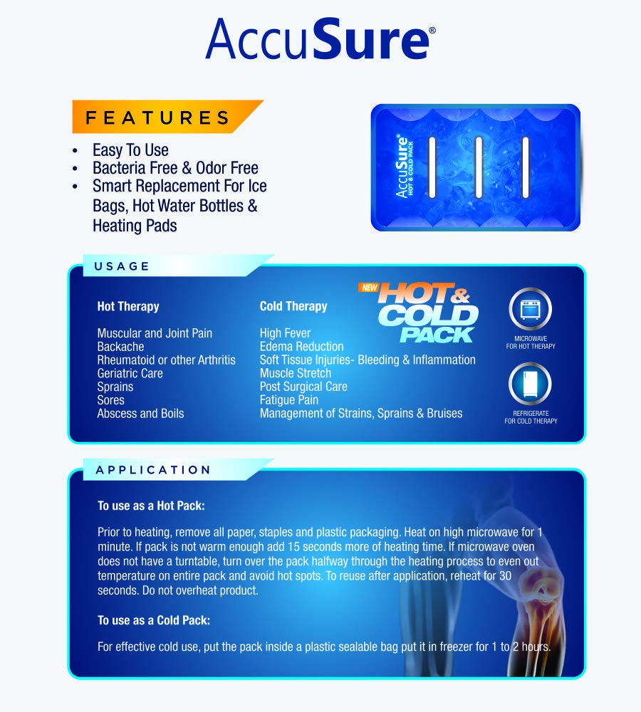 AccuSure New Hot & Cold Pack