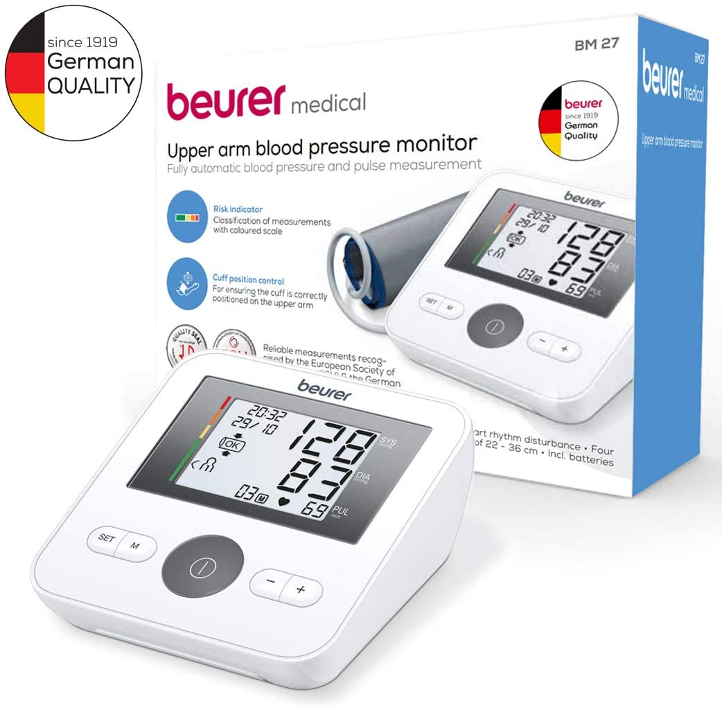 Upper Arm BP (Blood Pressure) Monitor  BM-27 Beurer