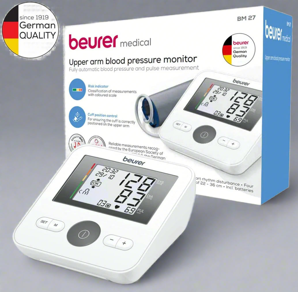 Upper Arm BP (Blood Pressure) Monitor  BM-27 Beurer