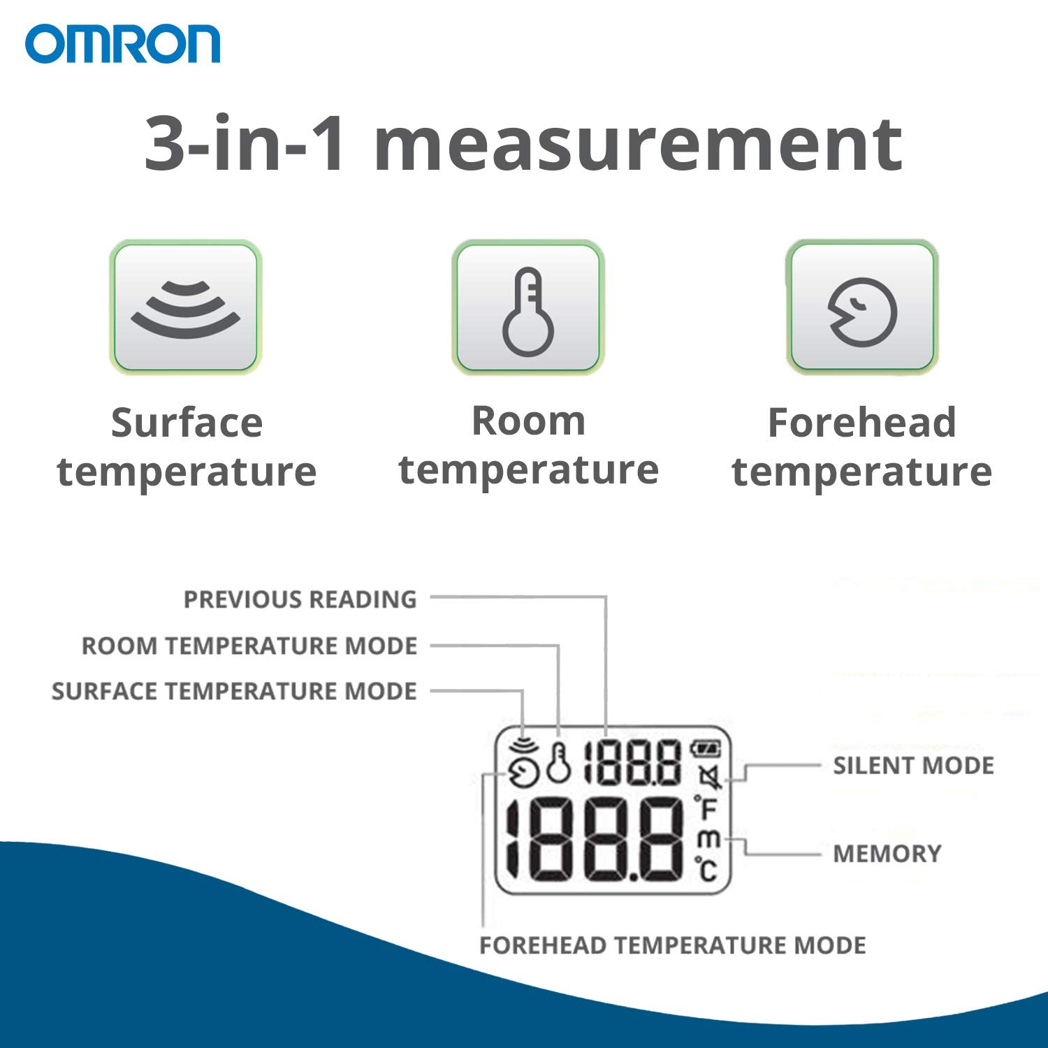 Non-Contact (Infrared Thermometer) Omron MA-720