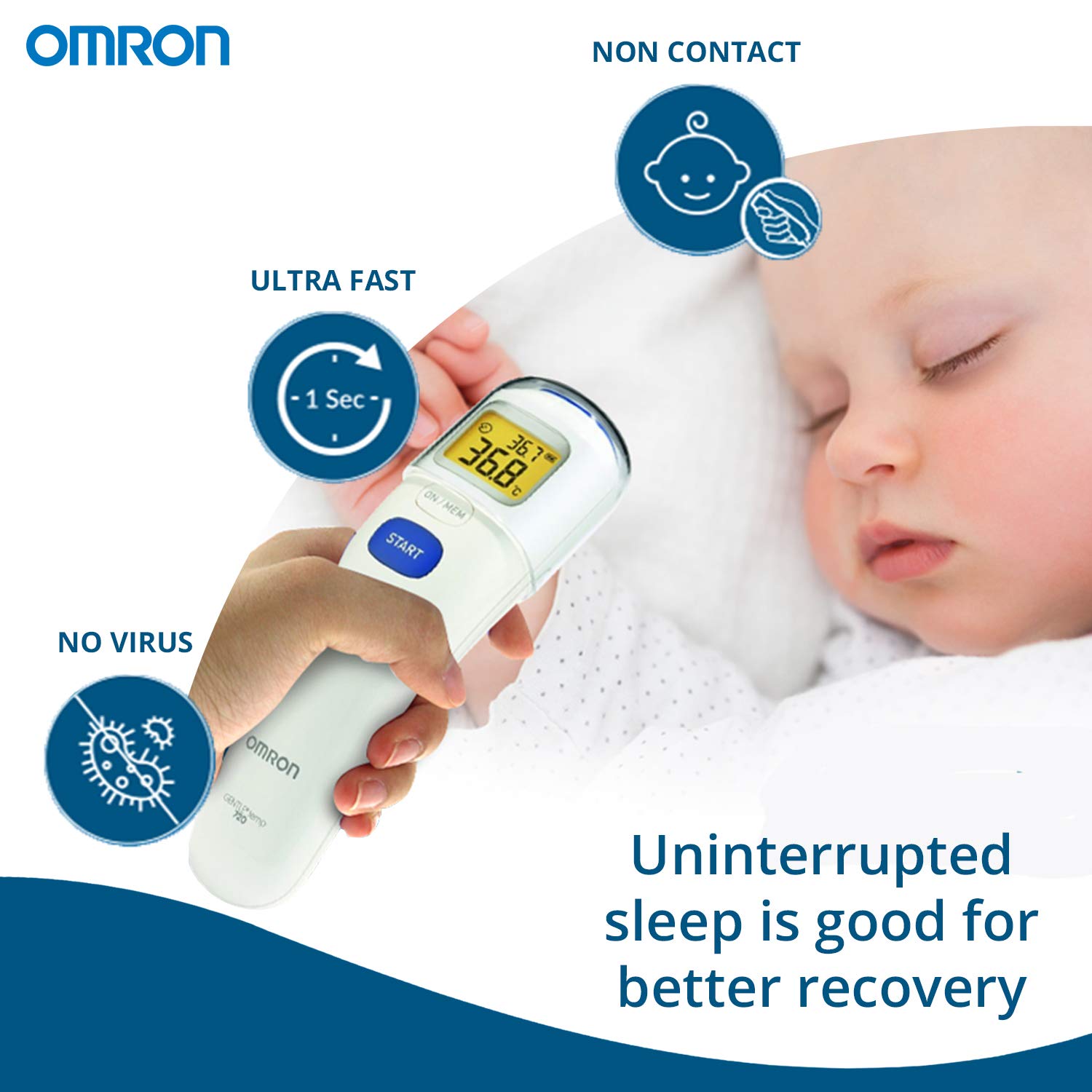 Non-Contact (Infrared Thermometer) Omron MA-720