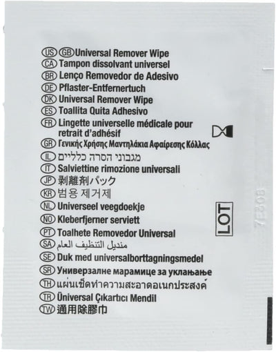 Hollister Adapt Universal Remover Wipes No Sting 7760