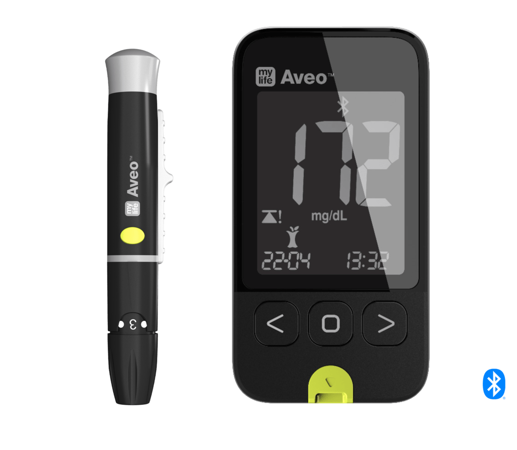 My Life Aveo Glucometer with Bluetooth Connectivity