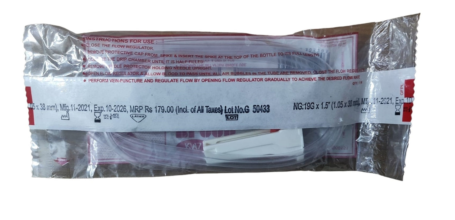 Romsons Blood Administration Set (BT Set) SS-3052