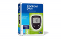 Contour Plus Glucometer (Free 25 Strips ) +50 Strips  (Black)