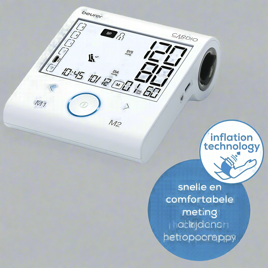 Beurer BM 96 Cardio Blood Pressure Monitor with ECG Function, Blood Pr MedineedsIndia