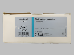 Coloplast 11031 SenSura 60mm Standard wear Convex Light Base plate