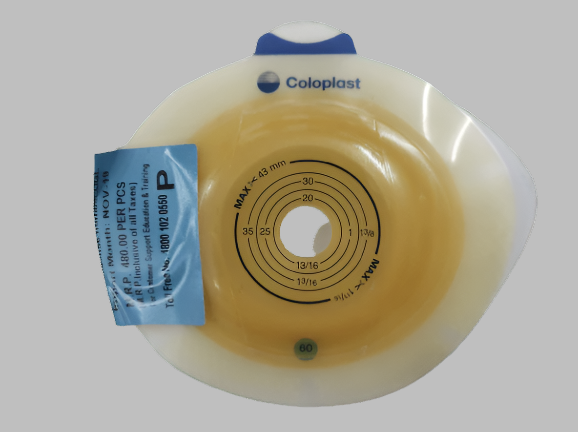 Coloplast 11031 SenSura 60mm Standard wear Convex Light Base plate